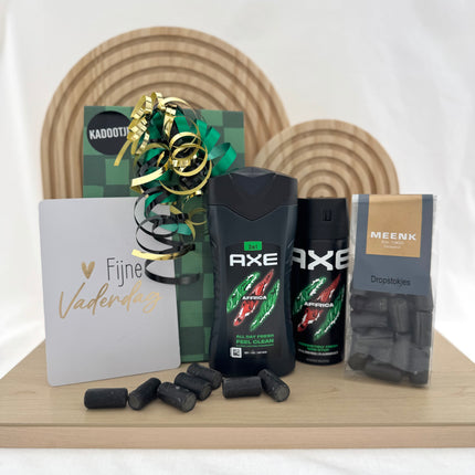 Vaderdag •Cadeaupakket Heren• Axe Africa