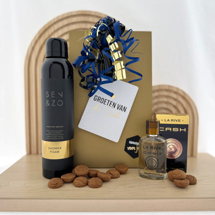 Sinterklaas •Cadeaupakket Heren• Sen&Zo Gold