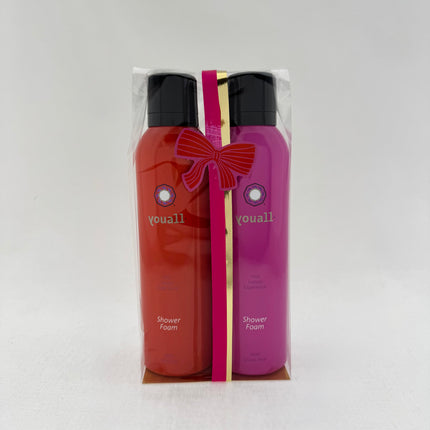 Youall •Showerfoam Duo• Moringa/ Druivenpit 2st