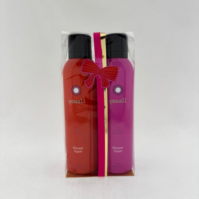 Youall •Showerfoam Duo• Moringa/ Druivenpit 2st