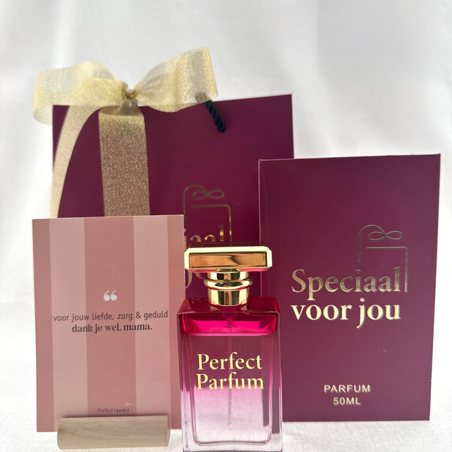Moederdag •Cadeaupakket Mama• Perfect Parfum Lady Million