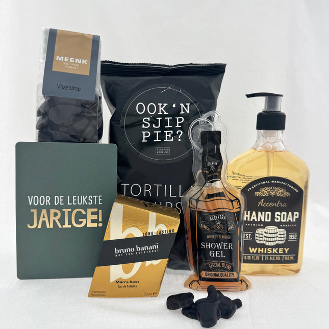 Verjaardag •Cadeaupakket Heren• Bruno Banani Whisky