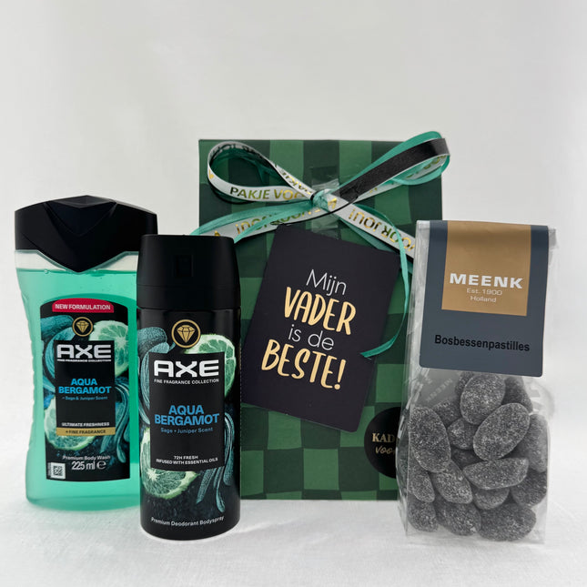 Vaderdag •Cadeaupakket Heren• Axe Bergamot