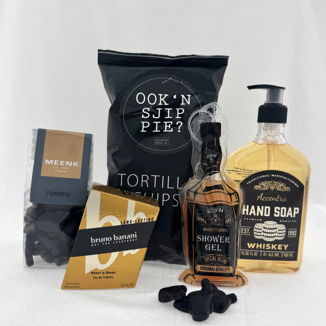 Kadootje •Cadeaupakket Heren• Bruno Banani Whisky