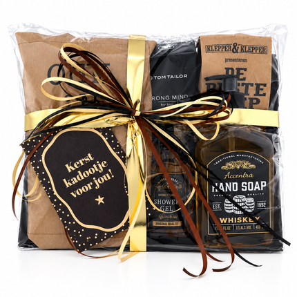 Kerst •Cadeaupakket Heren• Tom Tailor Whisky
