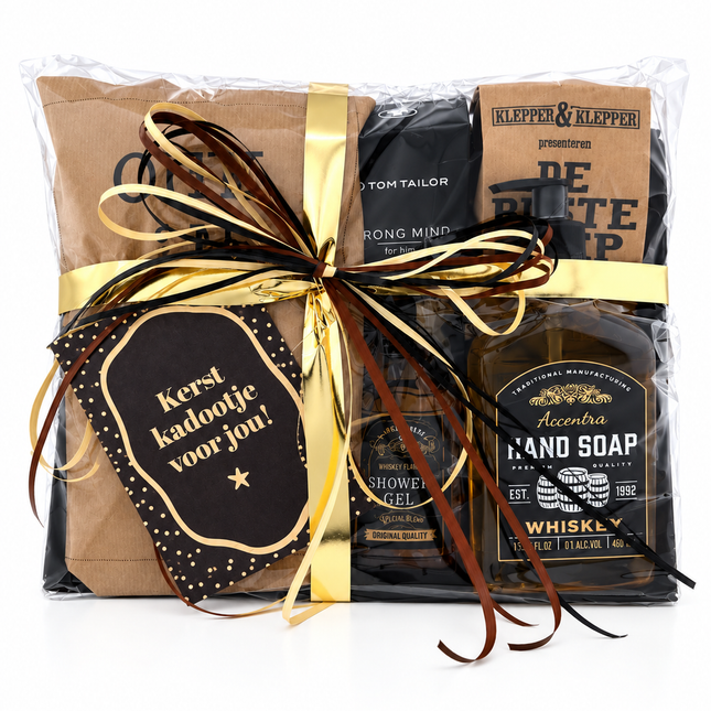 Kerst •Cadeaupakket Heren• Tom Tailor Whisky