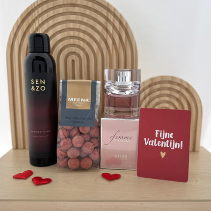 Valentijn •Cadeaupakket Dames• Hugo Boss Femme Sen & Zo