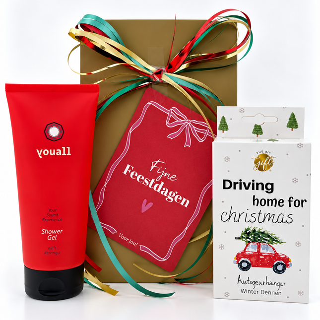 Kerst •Cadeaupakket Dames• Youall Autogeurhanger