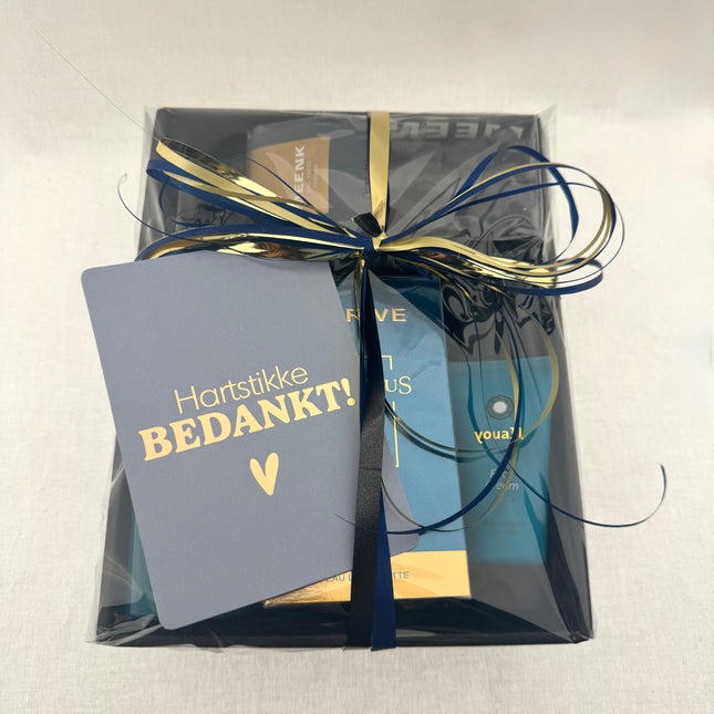 Bedankt •Cadeaupakket Heren• Youall