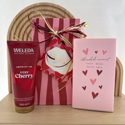 Moederdag •Cadeaupakket Oma• Weleda Cherry