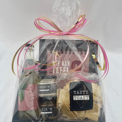 Kerst •Cadeaupakket Dames• Wie aan Tafel Vriendinnen Borrelpakket