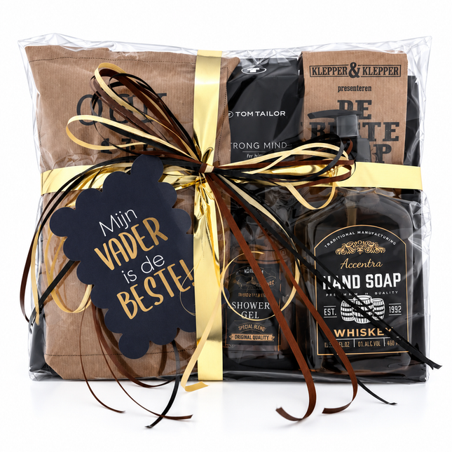 Vaderdag •Cadeaupakket Papa• Tom Tailor Whisky