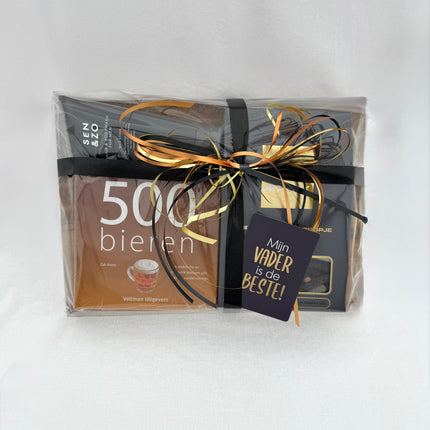 Vaderdag •Cadeaupakket Papa• Receptenboek 500 Bieren
