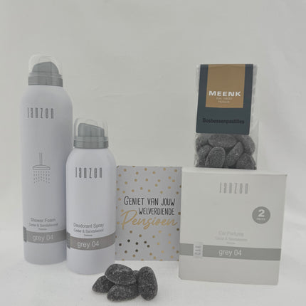 Pensioen •Cadeaupakket Heren• Janzen Grey04