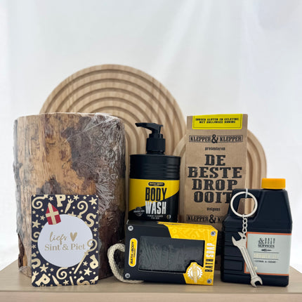 Sinterklaas •Cadeaupakket Heren• Wood