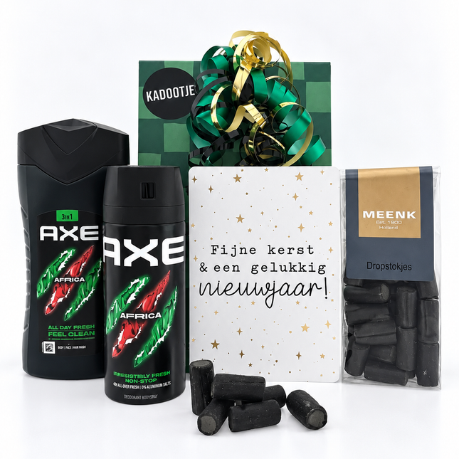 Kerst •Cadeaupakket Heren• Axe Africa