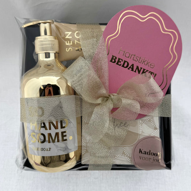 Bedankt •Cadeaupakket Dames• Witte Wijn Thee