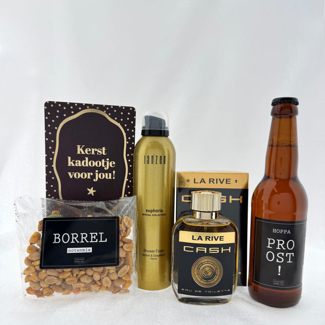Kerst •Cadeaupakket Heren• Bier Borrel