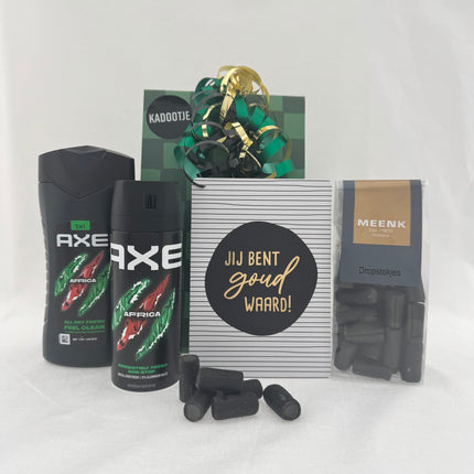 Valentijn •Cadeaupakket Heren• Axe Africa