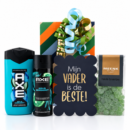 Vaderdag •Cadeaupakket Papa• Axe Bergamot