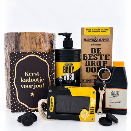 Kerst •Cadeaupakket Heren• Wood
