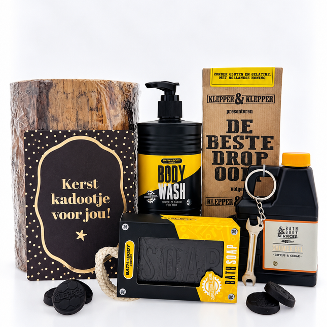 Kerst •Cadeaupakket Heren• Wood