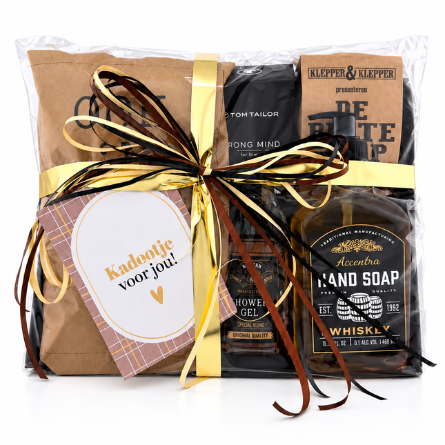 Kadootje •Cadeaupakket Heren• Tom Tailor Whisky