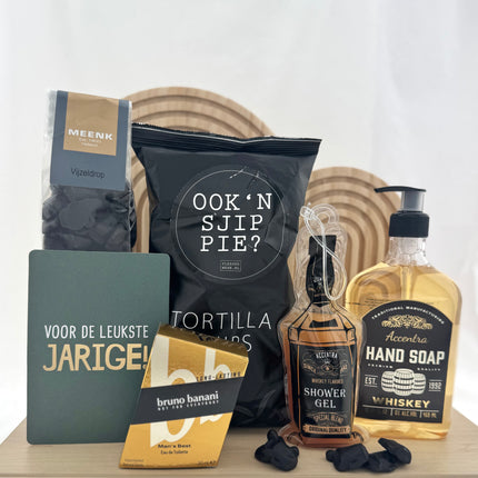 Verjaardag •Cadeaupakket Heren• Bruno Banani Whisky
