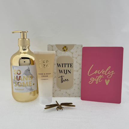 Valentijn •Cadeaupakket Dames• Witte Wijn Thee