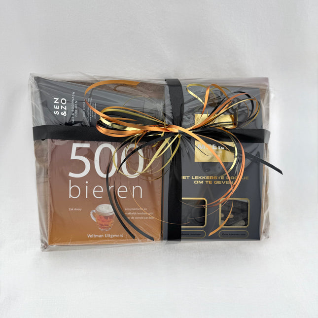 Kadootje •Cadeaupakket Heren• Receptenboek 500 Bieren