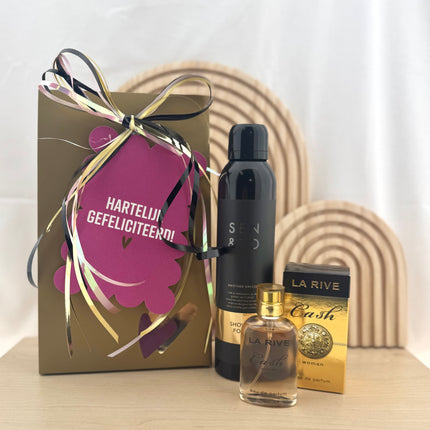 Verjaardag •Cadeaupakket Dames• Sen&Zo Gold