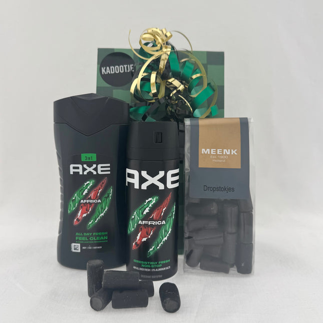 Kadootje •Cadeaupakket Heren• Axe Africa