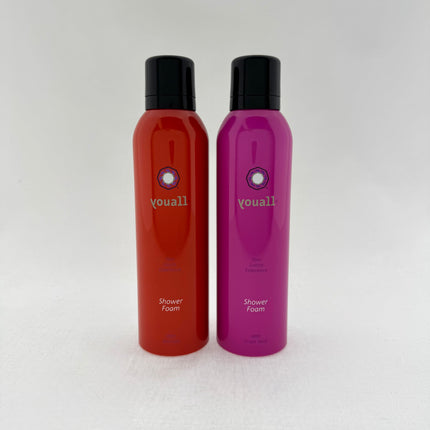 Youall •Showerfoam Duo• Moringa/ Druivenpit 2st
