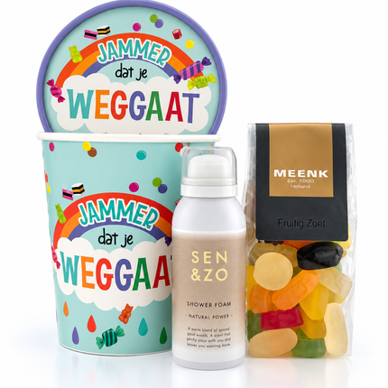 Bedankt• Cadeaupakket Unisex• Emmertje Afscheid Sen&Zo Meenk