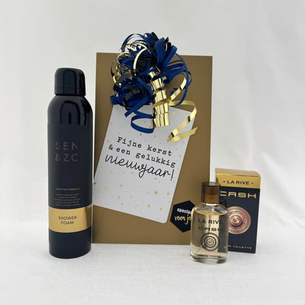 Kerst •Cadeaupakket Heren• Sen&Zo Gold