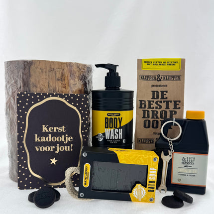 Kerst •Cadeaupakket Heren• Wood