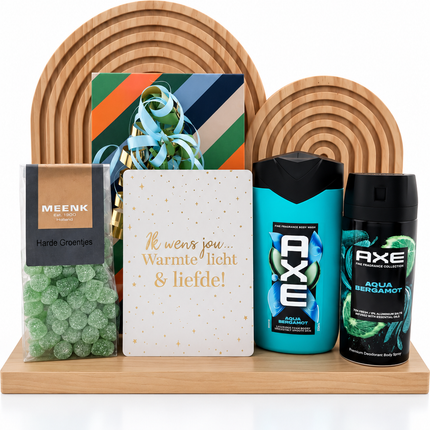 Nieuwjaar •Cadeaupakket Heren• Axe Bergamot