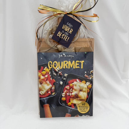 Vaderdag •Cadeaupakket Papa• Receptenboek Gourmet