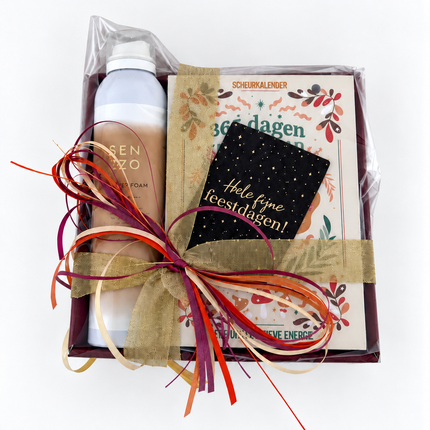 Kerst •Cadeaupakket Dames• Sen & Zo Scheurkalender 365 dagen Positief