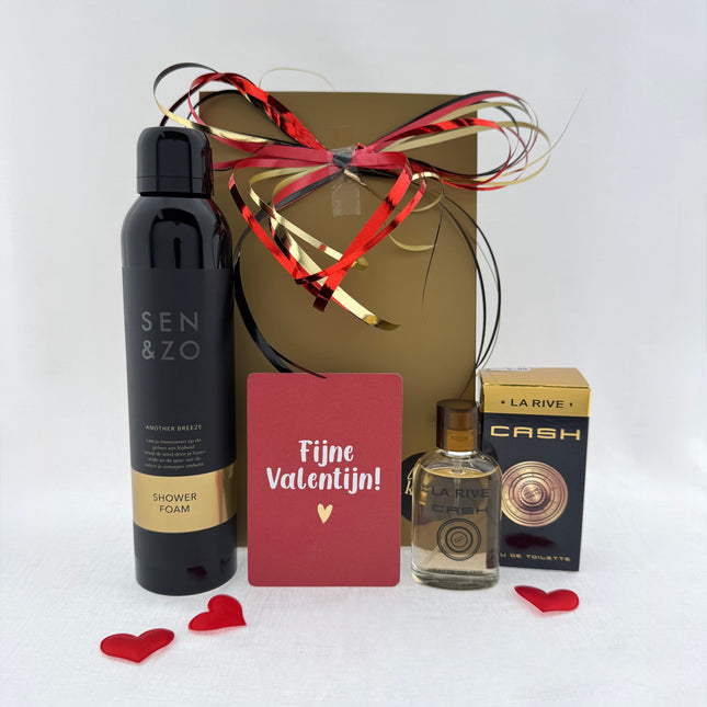 Valentijn •Cadeaupakket Heren• Sen&Zo Gold