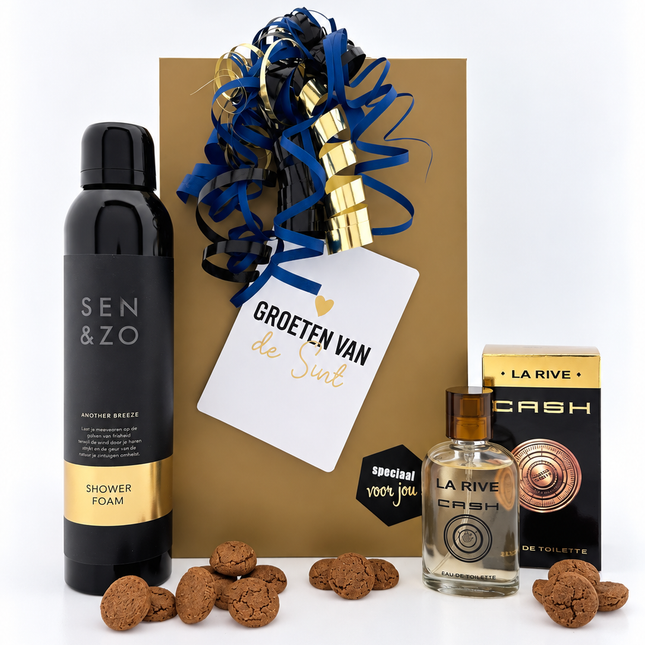Sinterklaas •Cadeaupakket Heren• Sen&Zo Gold