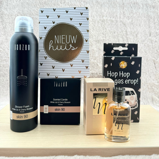 Dames Nieuw huis•Cadeaupakket Janzen Skin90 •