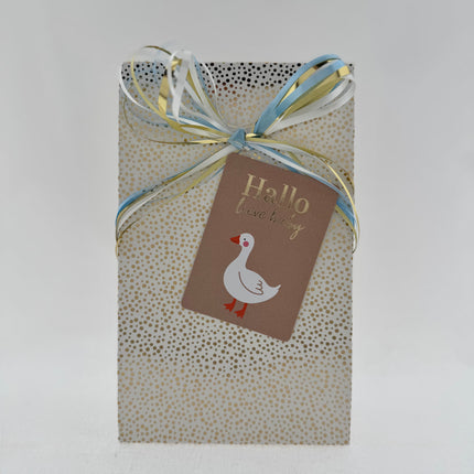 Baby •Kraam Cadeaupakket Jongen• Zwitsal Rammelaar Konijn