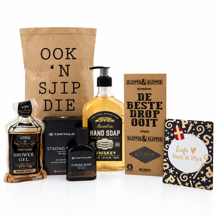 Sinterklaas •Cadeaupakket Heren• Tom Tailor Whisky