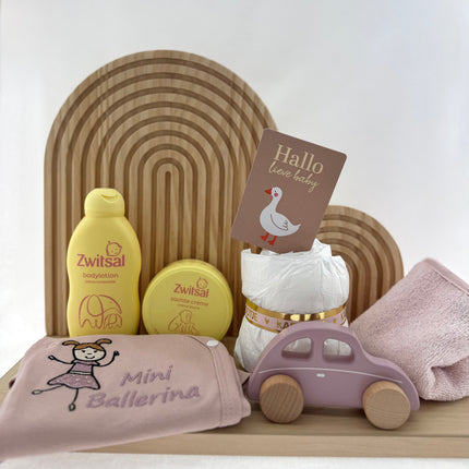 Baby •Kraam Cadeaupakket Meisje• VIB Zwitsal Roze