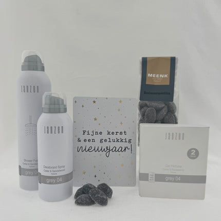 Kerst •Cadeaupakket Heren• Janzen Grey04