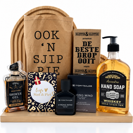 Sinterklaas •Cadeaupakket Heren• Tom Tailor Whisky