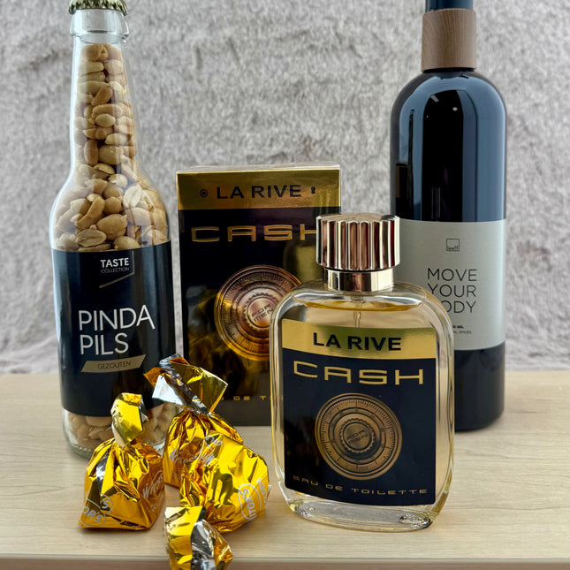 Heren •Bier cadeau• Cash Parfum