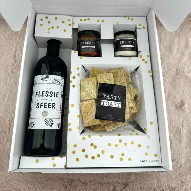 Borrel •XL Rode Wijn Box•