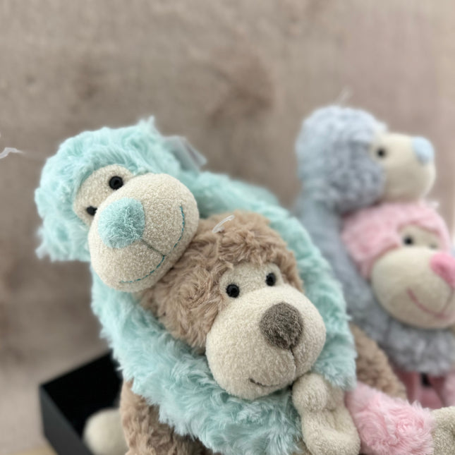 Baby •Kraamcadeau Jongen/ Meisje• Slingeraap Mintgroen